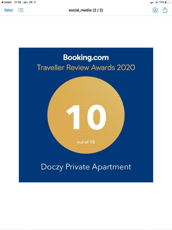 Doczy Private Apartment デブレツェン エクステリア 写真